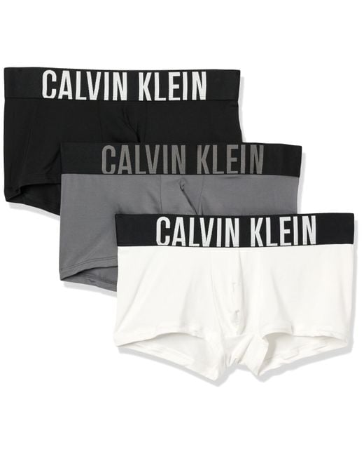 Calvin Klein Black Intense Power 3-pack Low Rise Trunk for men