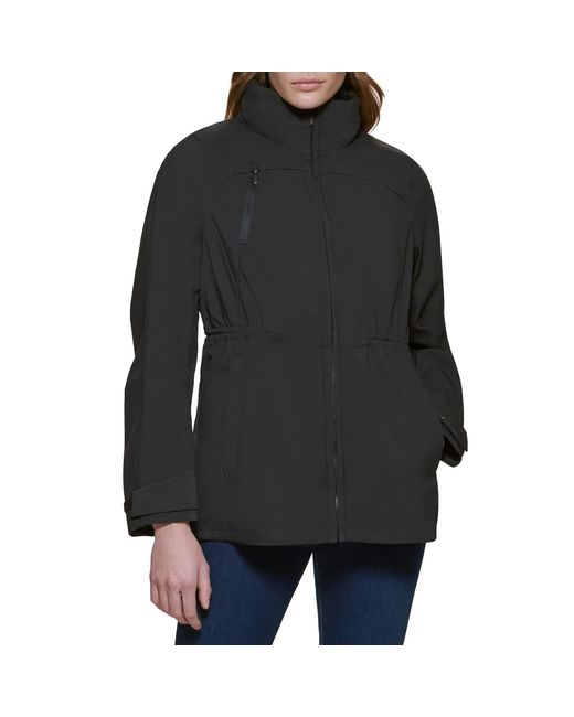Cole Haan Black Jacket Transitional Two-in-one Coat