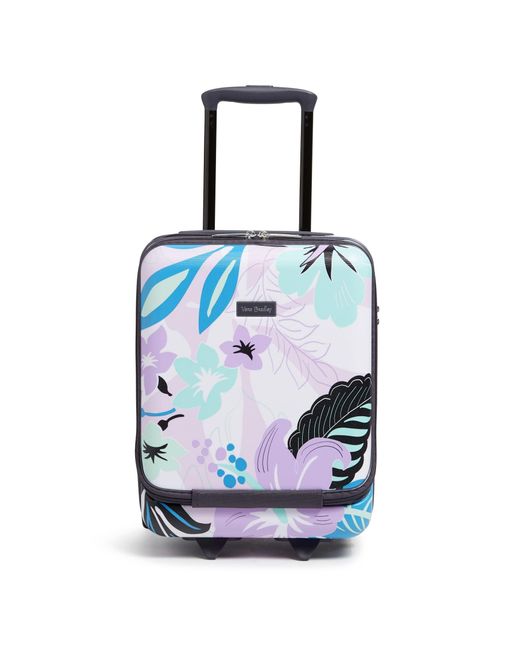 Vera Bradley Hardside Underseat Rolling Suitcase Luggage in Blue Lyst