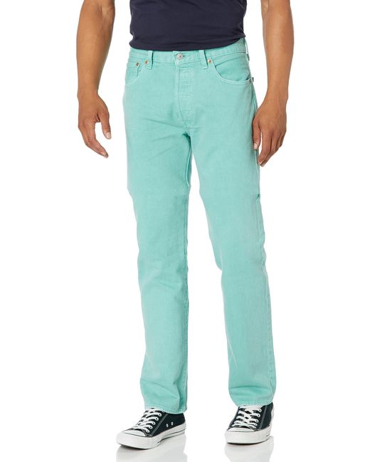 Levi's Blue 501 Original Fit Jeans for men