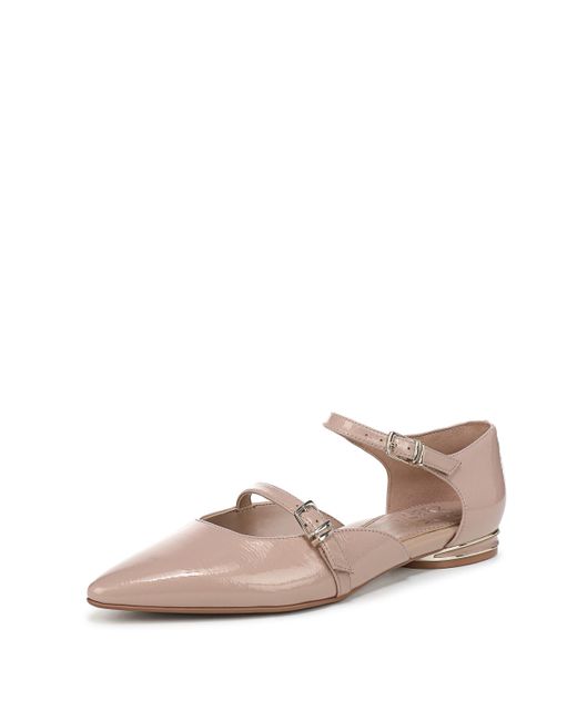 Naturalizer Brown Harmony Mary Jane Flat Vintage Mauve Leather 11 M
