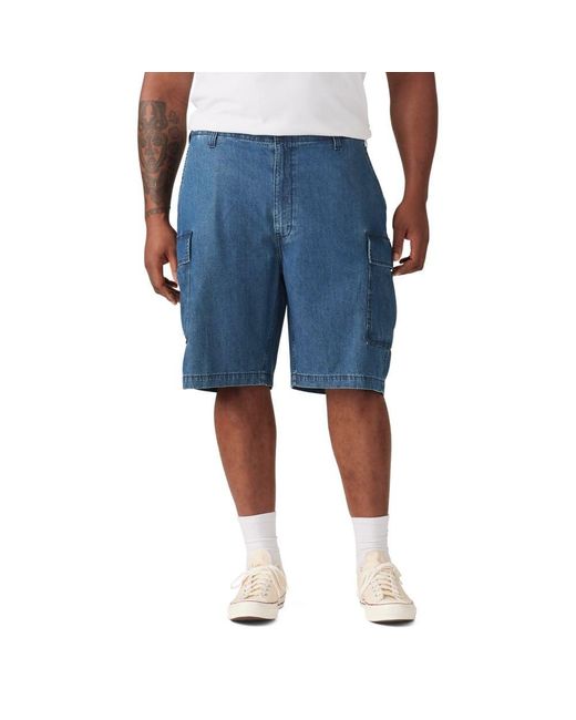Levi's Blue Carrier Cargo Shorts, for men