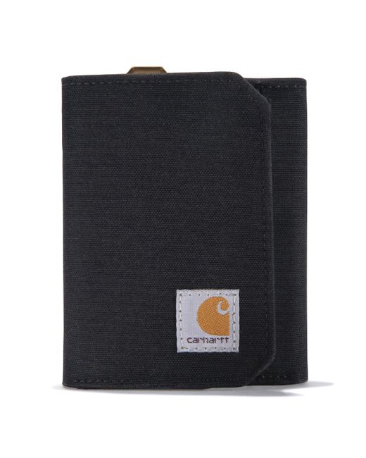 Carhartt Black Casual Trifold Wallets for men