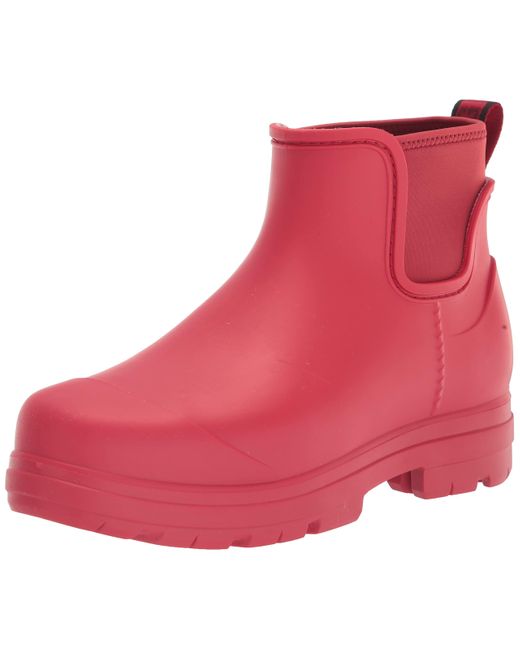 UGG Droplet Rain Boot in Red | Lyst