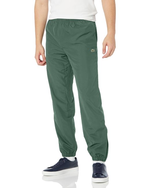 Lacoste Green Regular Fit Sweatpants W/adjustable Waist for men