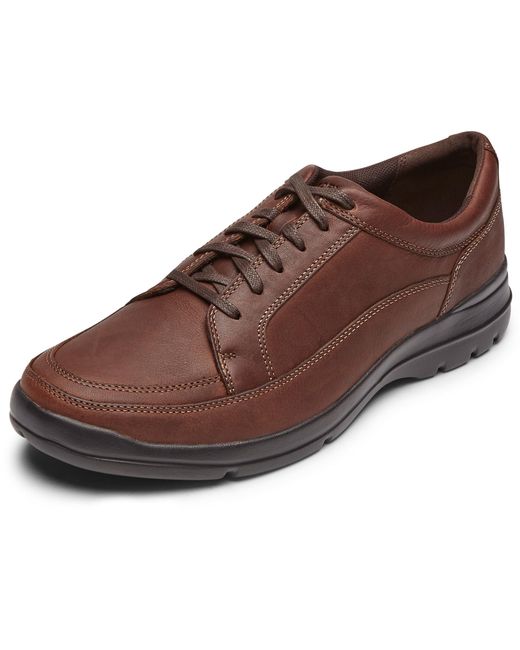 Rockport Brown S Junction Point Lace-to-toe Oxford for men