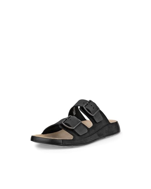 Sandales Cozmo à deux bandes pour homme Ecco pour homme en coloris Black