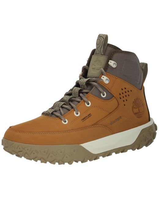 Timberland Brown Greenstride Motion 6 Mid Lace-up Hiking Boot for men