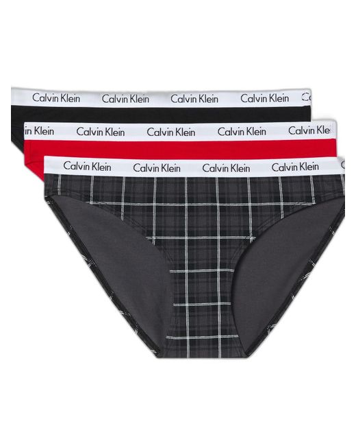 Calvin Klein Multicolor Carousel Logo Cotton Stretch Bikini Panties