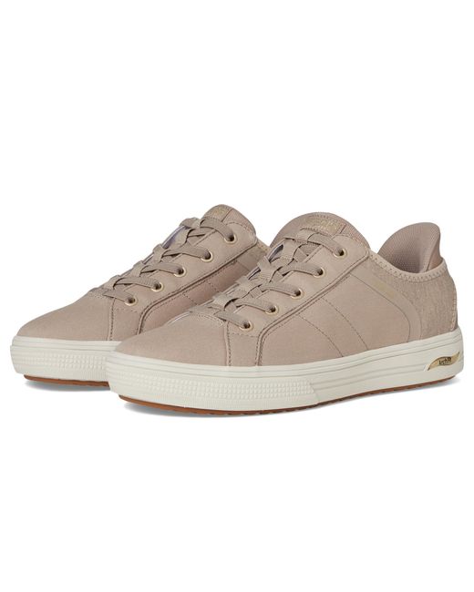 Skechers Gray Arch Fit Arcade-forever Cozy Hands Free Slip-ins Sneaker