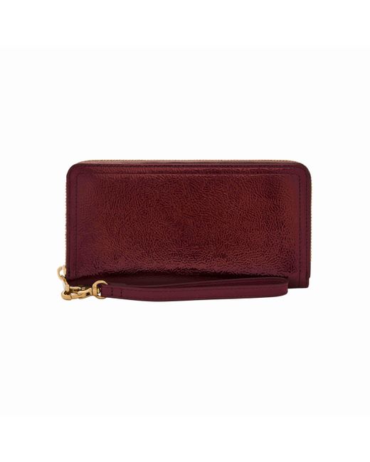 Amazon.com: Fossil Women's Tara Leather Wallet Multifunction Bifold,  Graystone (Model: SL6523788) : Clothing, Shoes & Jewelry
