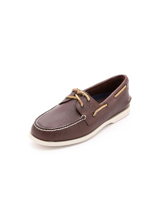 Sperry Top-Sider Brown Authentic Original 2-eye Boat Shoe for men