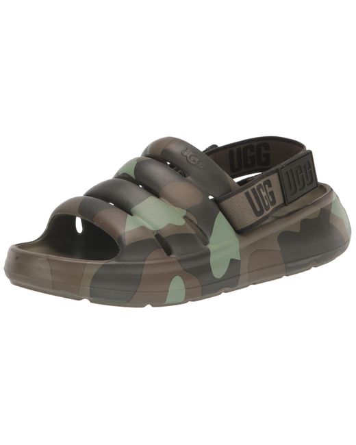 UGG Sport Yeah Camopop Slide Sandal in Brown for Men Lyst