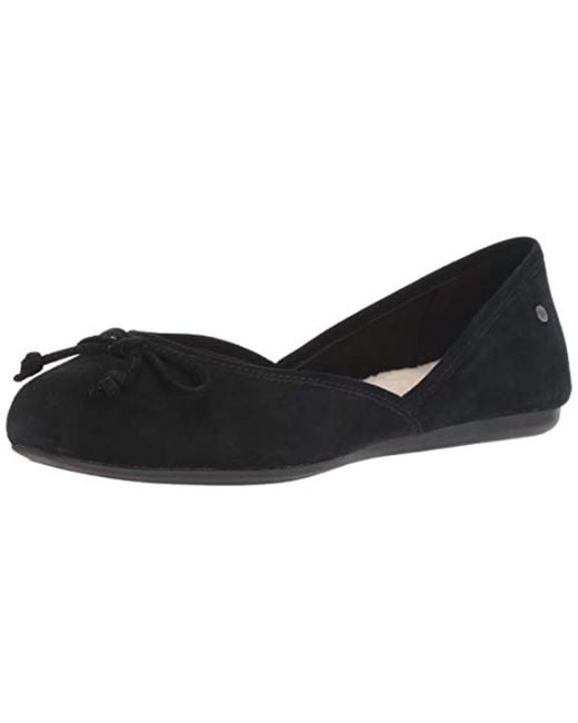 ugg lena flat black