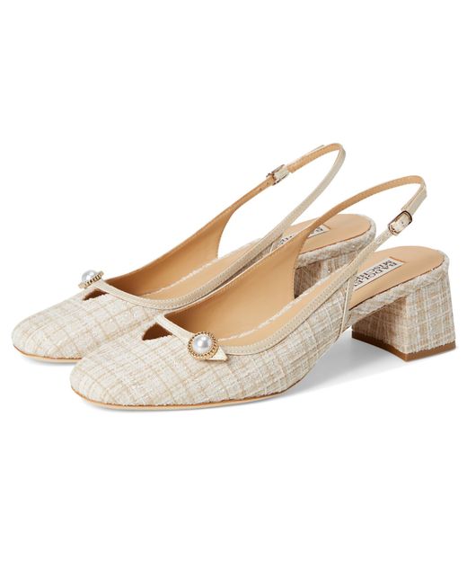 Badgley Mischka Natural Veera Shoes, Wool