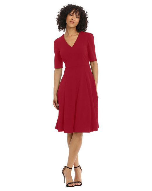 strapless open back dress Bombshell Mini Dress Red
