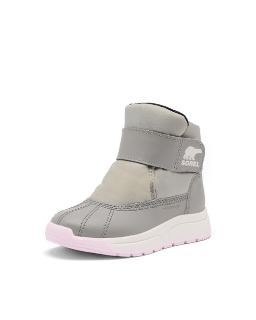 Sorel Gray Whitney Iii Strap Mid Waterproof Snow Boot