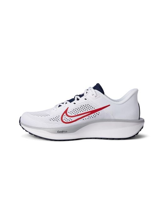 Nike White Quest 6 Road Running Shoes for men