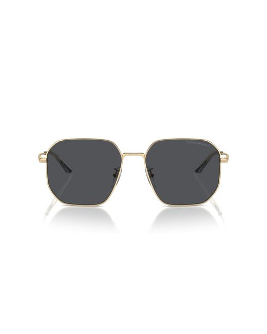 Emporio Armani Black Ea2154d Square Sunglasses for men