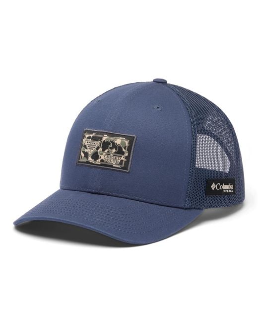 Columbia Blue Phg Patch Mesh Snap Back