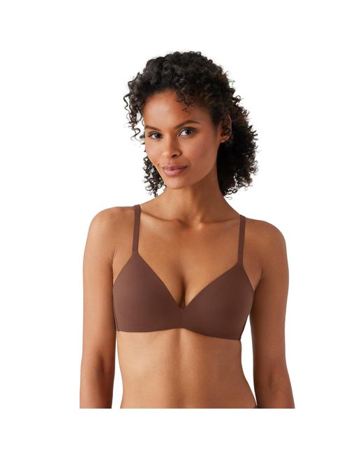 Wacoal Brown How Perfect Wire Free T-shirt Bra