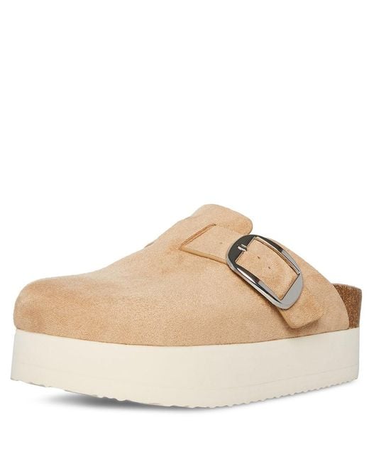 Madden Girl Cutiepiie Clog in Natural Lyst