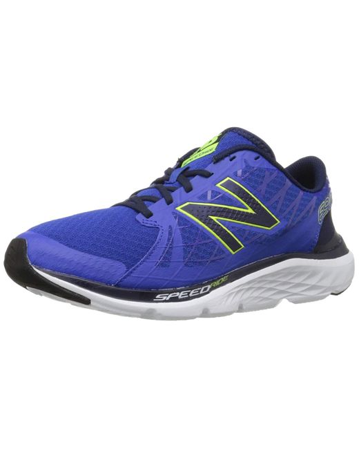 New Balance 690 V4 Running Shoe in Blue/Yellow (Blue) for Men | Lyst