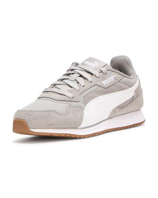 PUMA White St Miler Sneaker for men