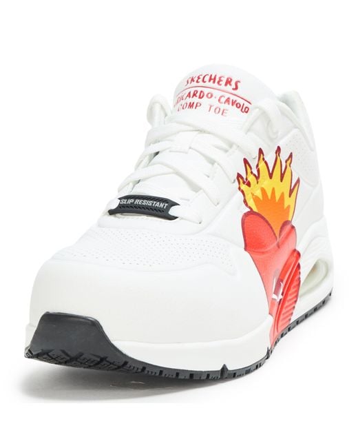 Skechers White Ricardo Cavolo Uno Sr