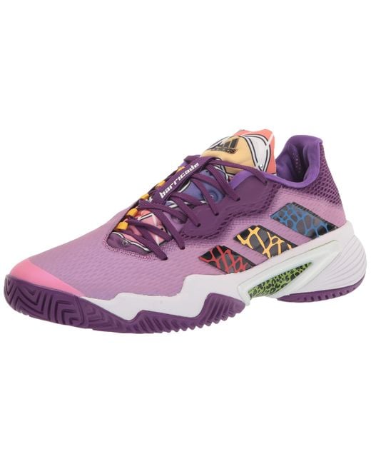 adidas Barricade Tennis Shoe in Purple Lyst
