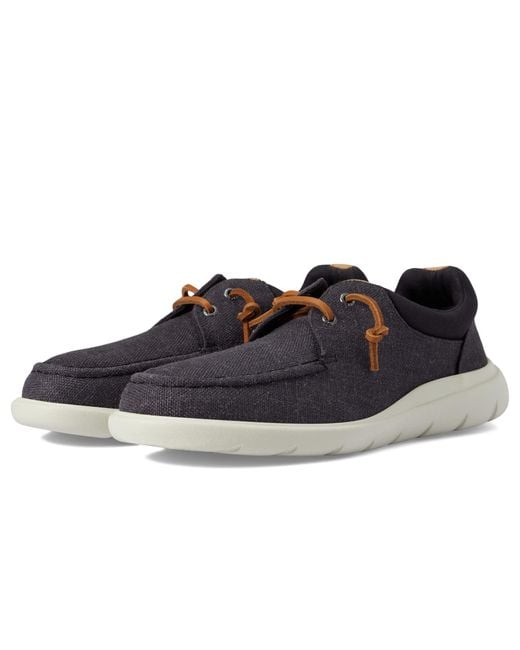 Sperry Top-Sider Black S Shoes Captain's Moc Moccasin for men