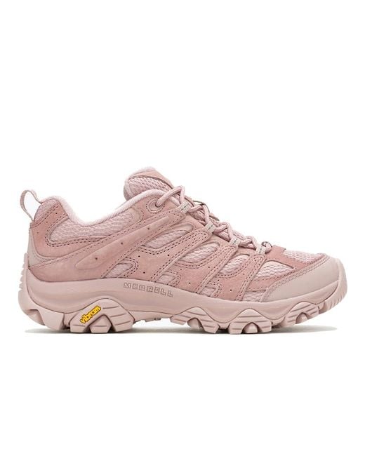Merrell Pink Moab 3 Hiking Shoe