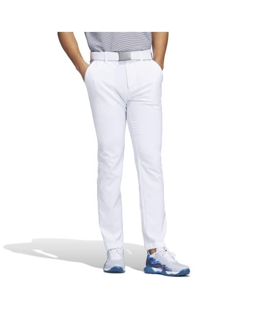 Adidas Originals White Ultimate365 Tapered Pants for men