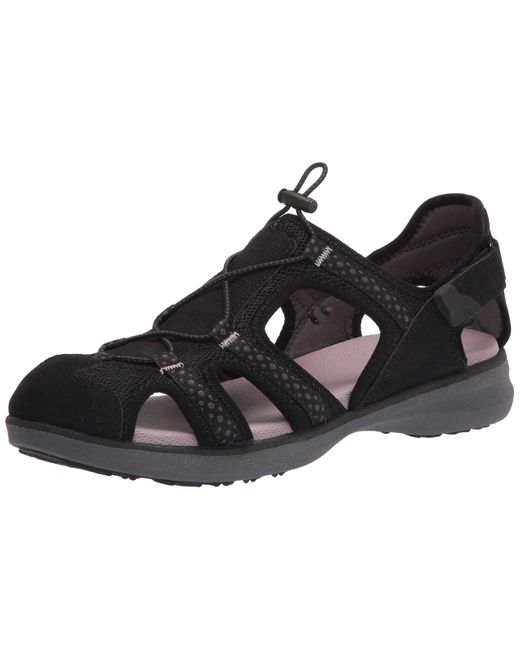 Dr. Scholls Synthetic Womens Cancun Fisherman Sandal in Black - Save 43 ...