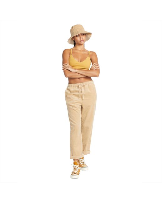 Volcom Metallic Stone Street Elastic Waist Pant