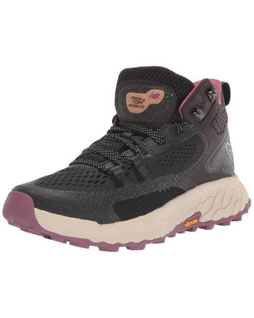 New Balance Black Fresh Foam X Hierro V1 Mid-Cut Trail Running Shoe