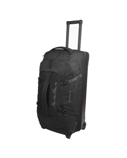Eddie Bauer Black Expedition Duffel Bag 2.0-made From Rugged Polycarbonate And Nylon
