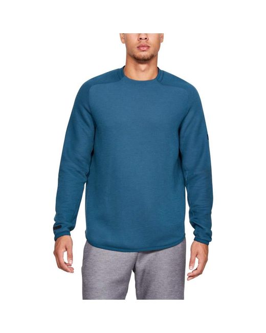 Under Armour Ua Move Light Crew Xl Petrol Blue Full Heather for