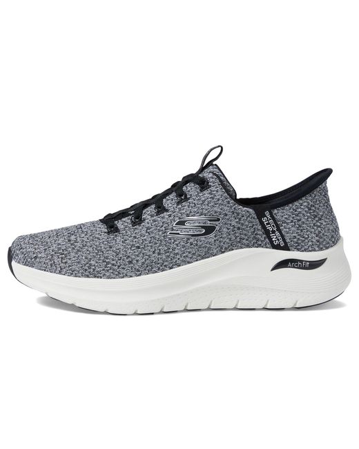 Skechers Blue Arch Fit 2.0 Look Ahead Hands Free Slip-in Sneaker for men