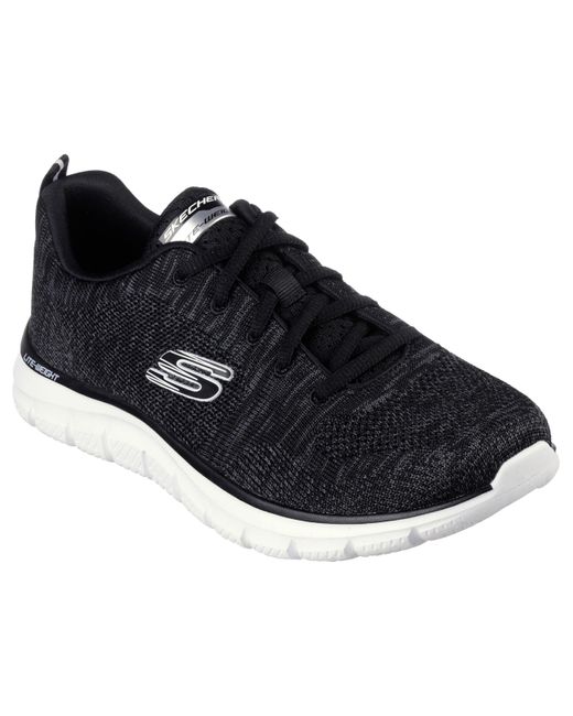 Skechers Black Sport Track Sneaker