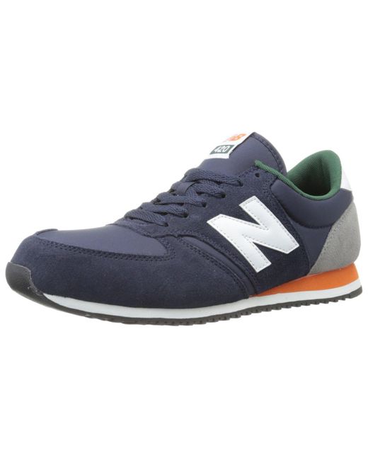 New Balance 420 V1 Sneaker in Navy/Orange (Blue) for Men | Lyst