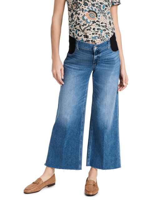 PAIGE Blue Anessa Maternity Jeans