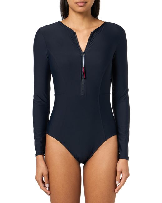 Tommy Hilfiger Swim One Piece,sky Captain,medium in Blue | Lyst