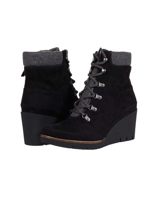Dr. Scholls Synthetic Lada in Black 