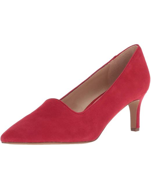 franco sarto red pumps