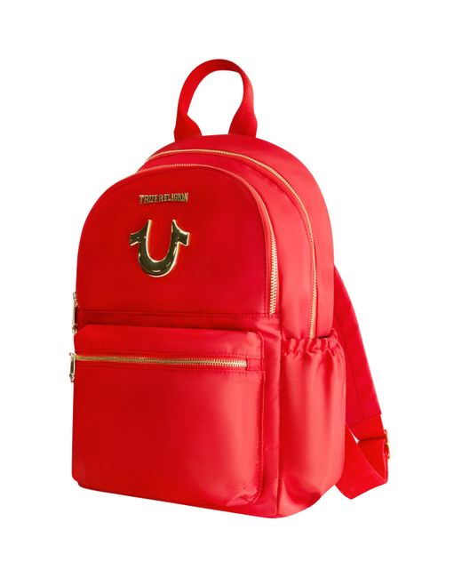 True Religion Red Backpack