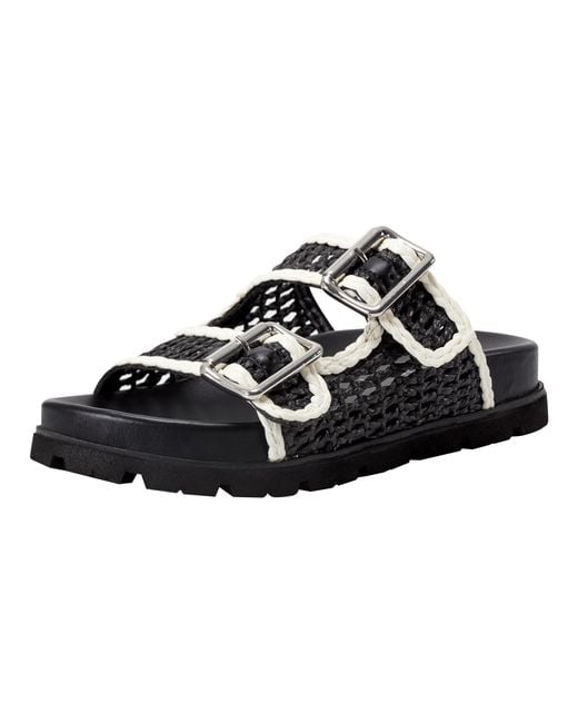 Marc Fisher Black Mylan Sandal