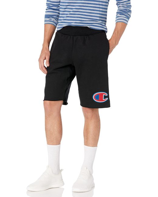 reverse weave cut off shorts