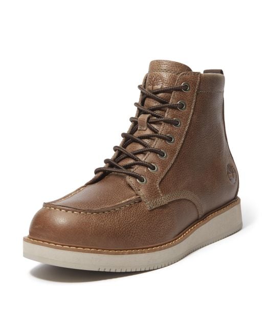 Timberland Brown Redwood Edge Mid Lace Up Boot for men