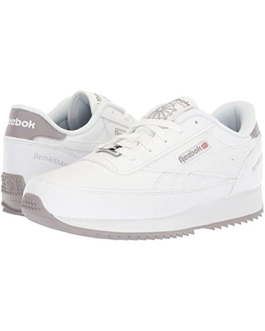 reebok white trainers mens